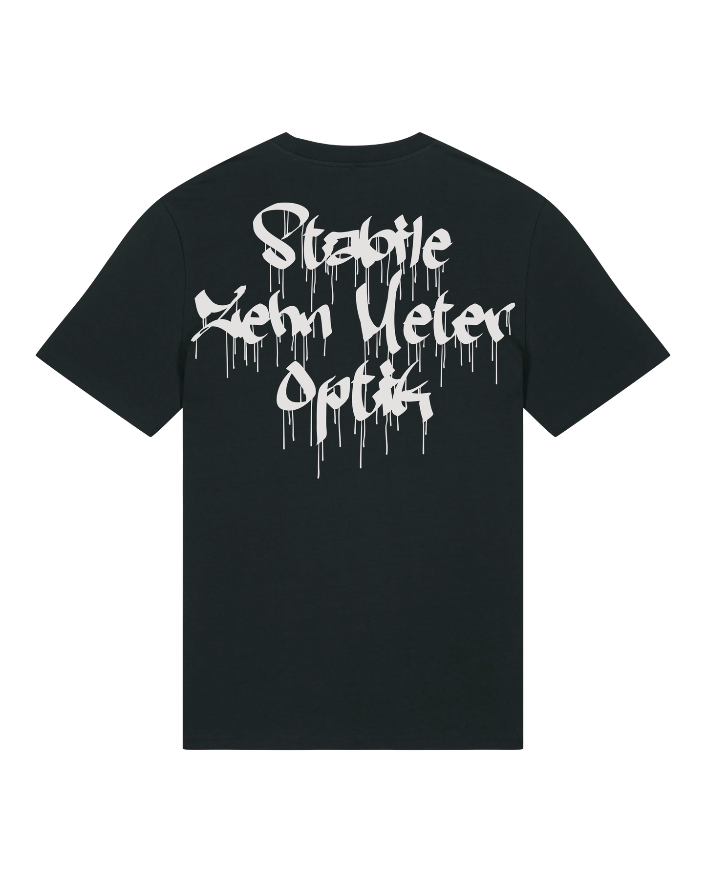 Stabile Zehn Meter Optik Black/White T-Shirt