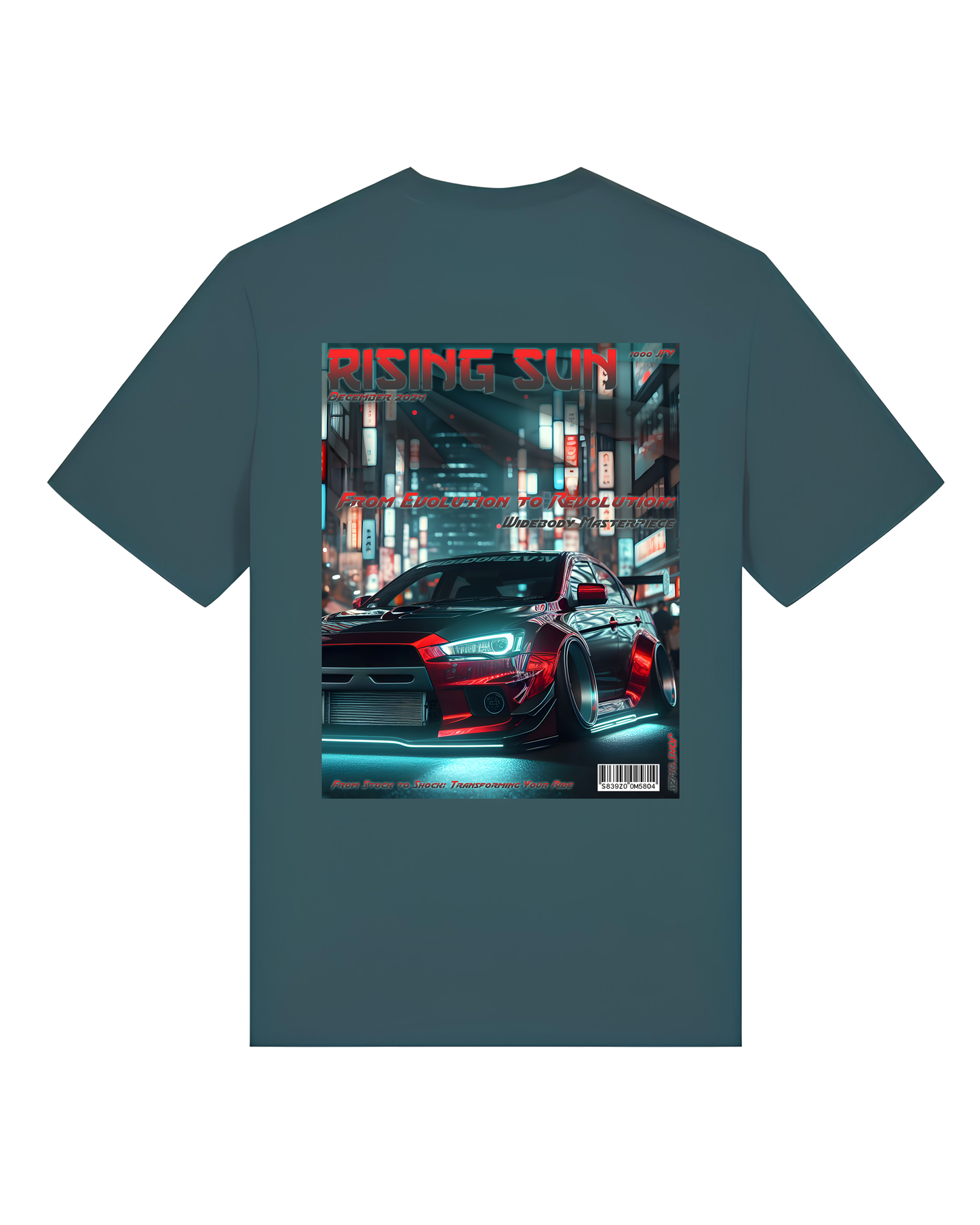 SZMO Collectors Edition T-Shirt Dezember Evo X-Mas Special Rückansicht Detail