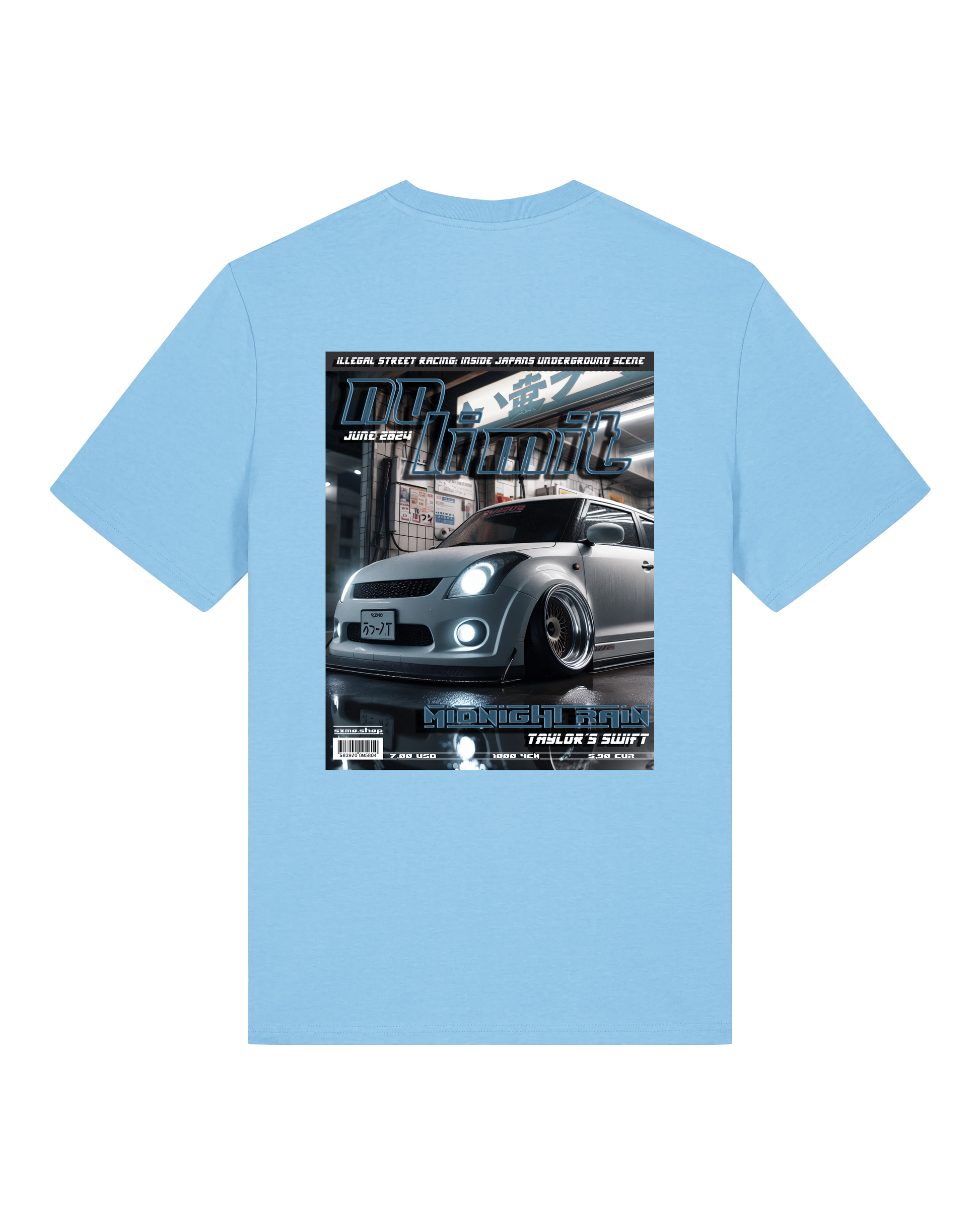 SZMO Collectors Edition T-Shirt Juni Swift Sommer Edition Rückansicht Detail