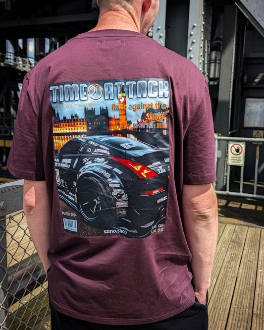 SZMO Collectors Edition T-Shirt März Z Time Attack Limited Edition Rückansicht