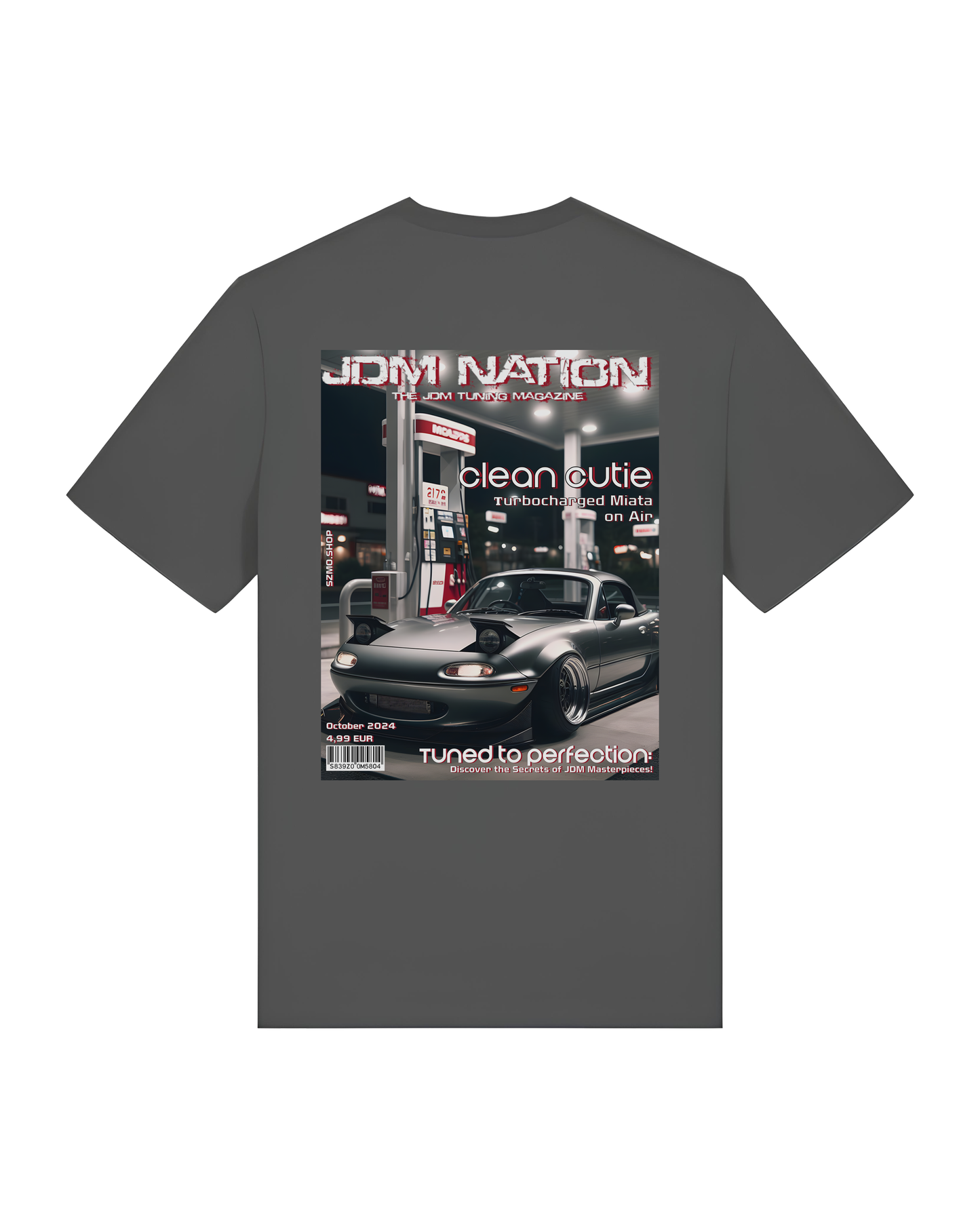 SZMO Collectors Edition T-Shirt Oktober Miata Season End Rückansicht Detail