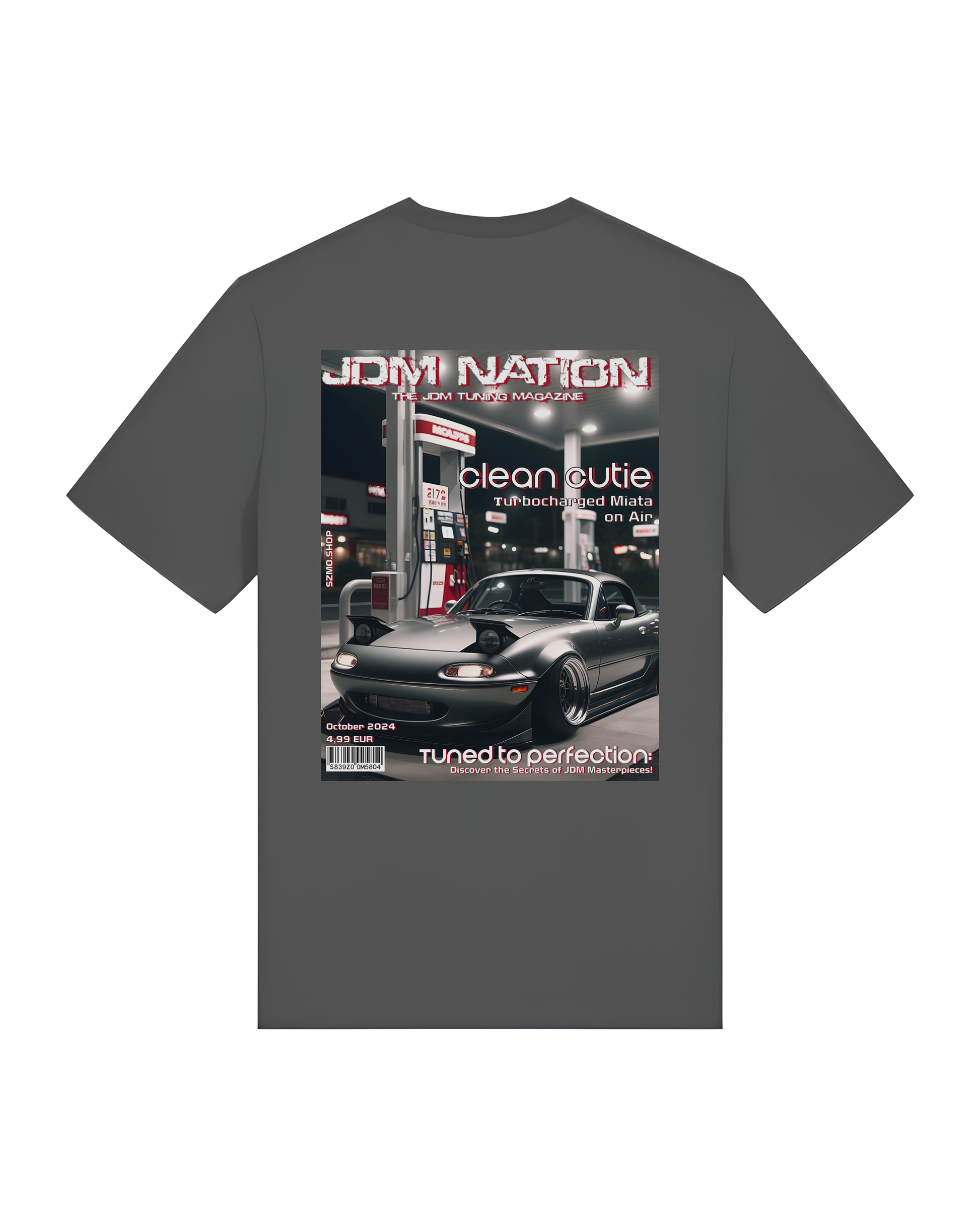 SZMO Collectors Edition T-Shirt Oktober Miata Season End Rückansicht Detail