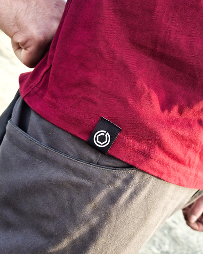 SZMO E30 Rückleuchten T-Shirt Heckansicht Klassiker Webetikett Detail