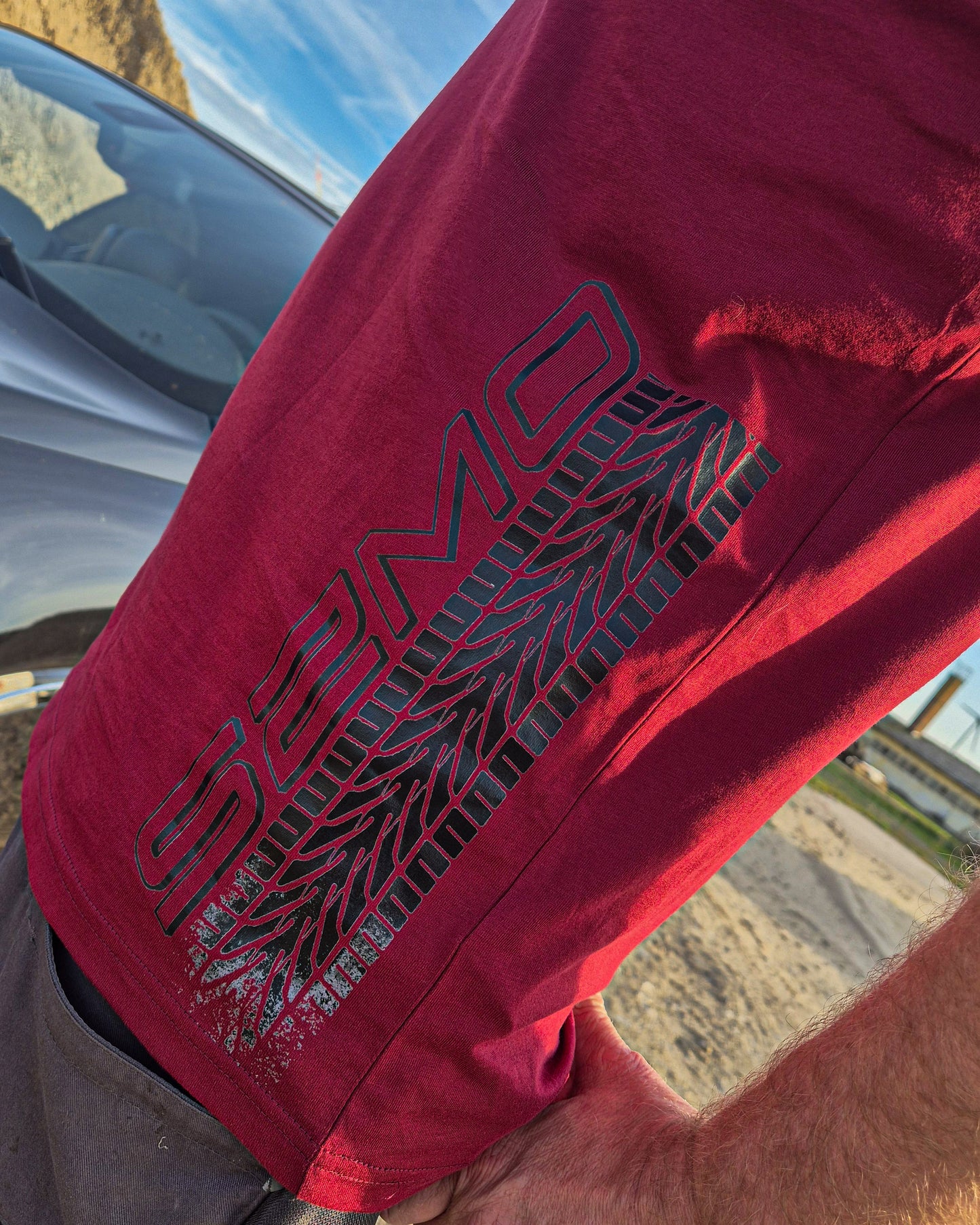 SZMO E30 Rückleuchten T-Shirt Heckansicht Klassiker Vorderansicht