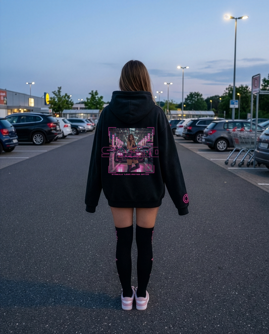 "R34 Pink" Oversize Hoodie