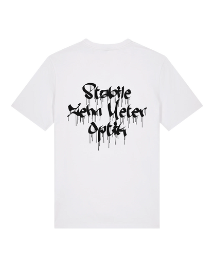 Stabile Zehn Meter Optik White/Black T-Shirt