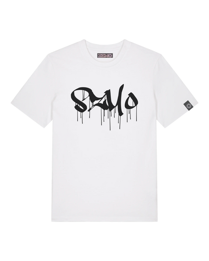 Stabile Zehn Meter Optik White/Black T-Shirt