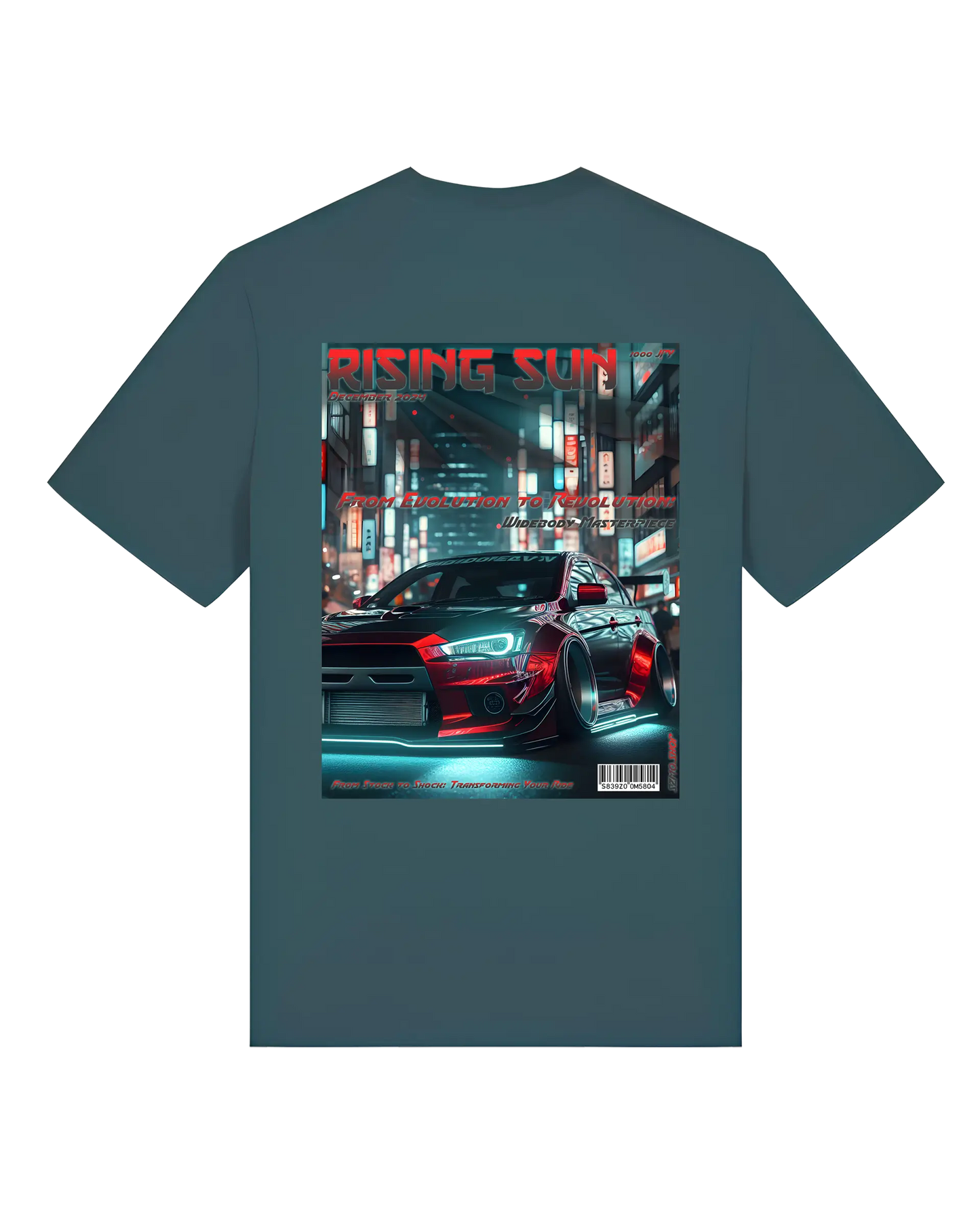 SZMO Collectors Edition T-Shirt Dezember Evo X-Mas Special Rückansicht Detail