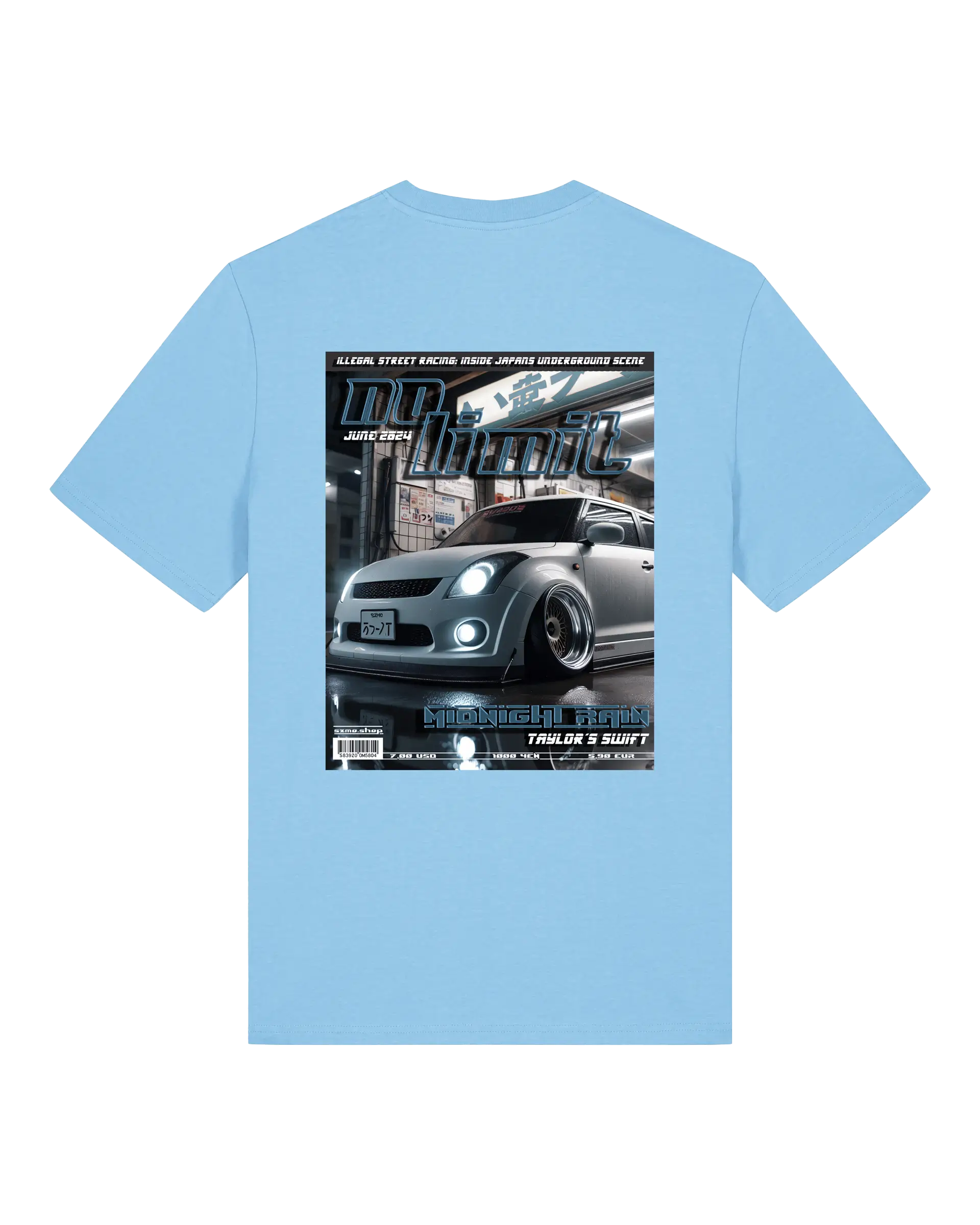 SZMO Collectors Edition T-Shirt Juni Swift Sommer Edition Rückansicht Detail