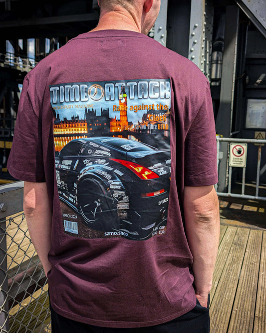 SZMO Collectors Edition T-Shirt März Z Time Attack Limited Edition Rückansicht