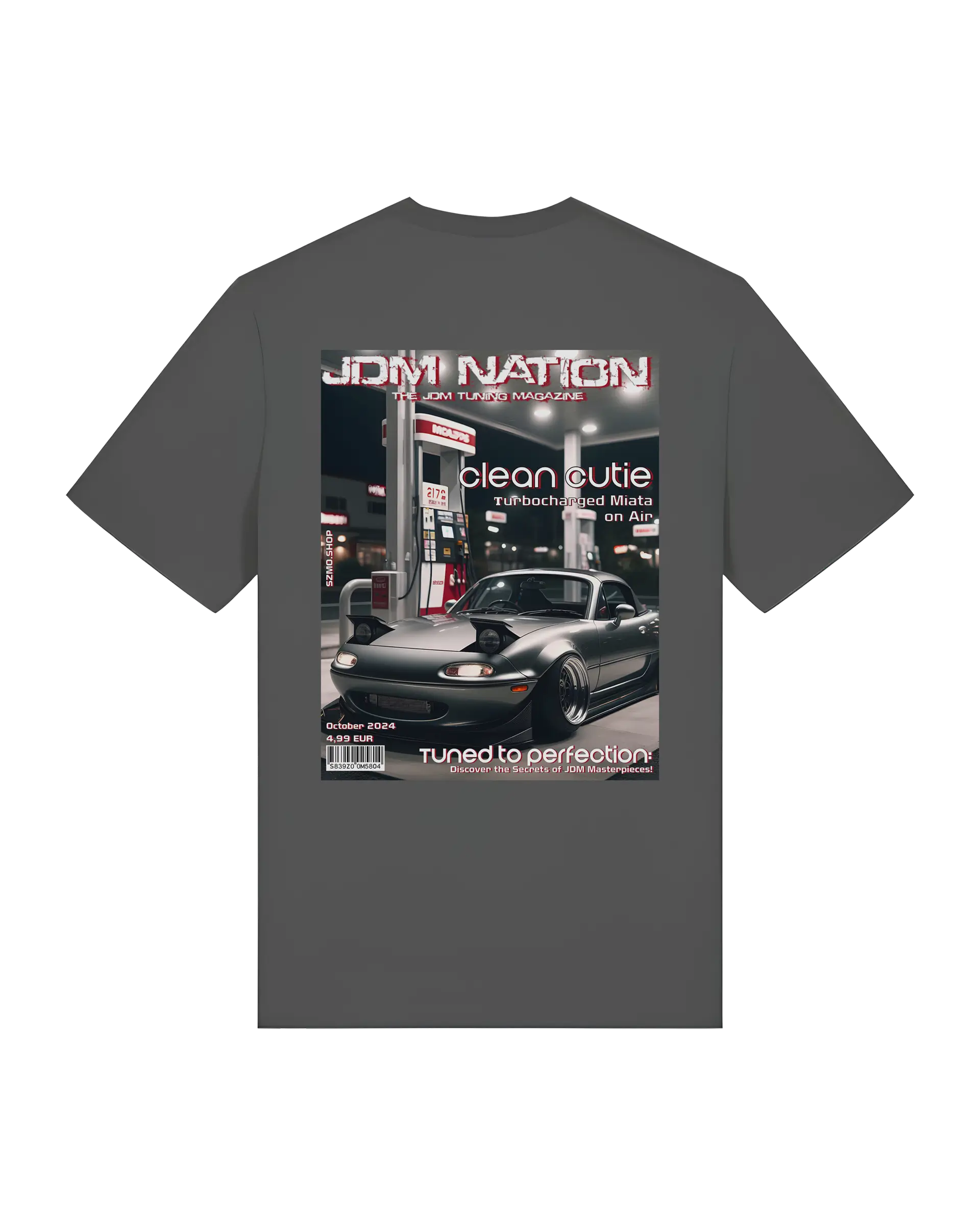 SZMO Collectors Edition T-Shirt Oktober Miata Season End Rückansicht Detail