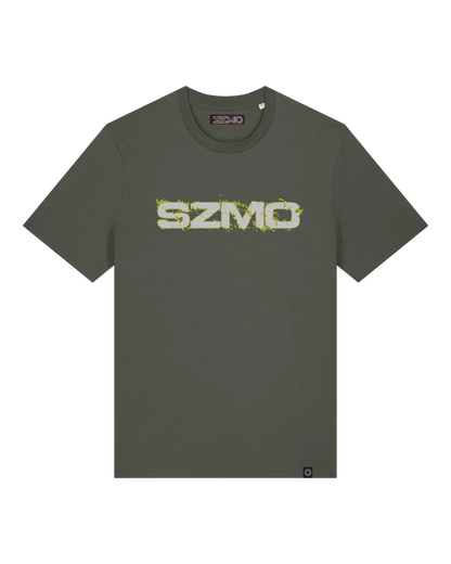 SZMO E30 Comic Style T-Shirt Klassiker Vorderansicht Detail