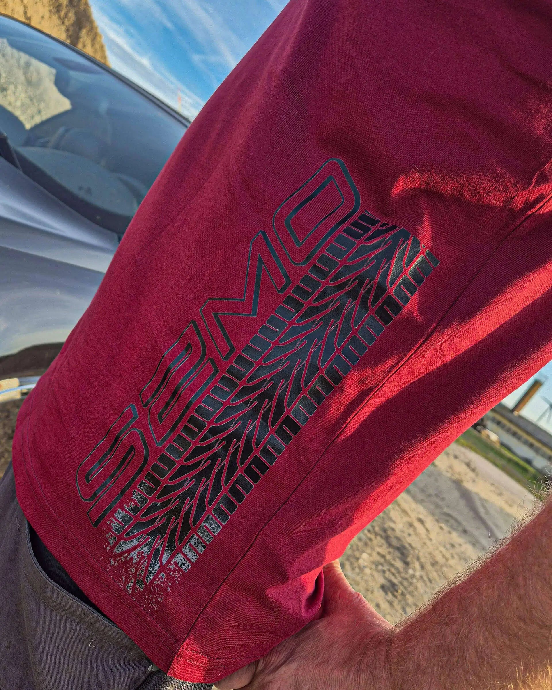 SZMO E30 Rückleuchten T-Shirt Heckansicht Klassiker Vorderansicht