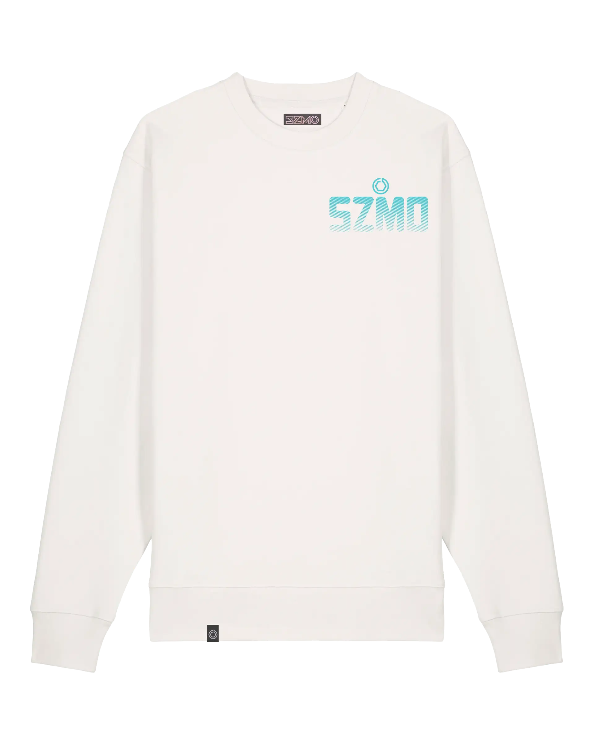 SZMO 4 Door Godzilla Crewneck Pullover Skyline Print Vorderansicht Detail