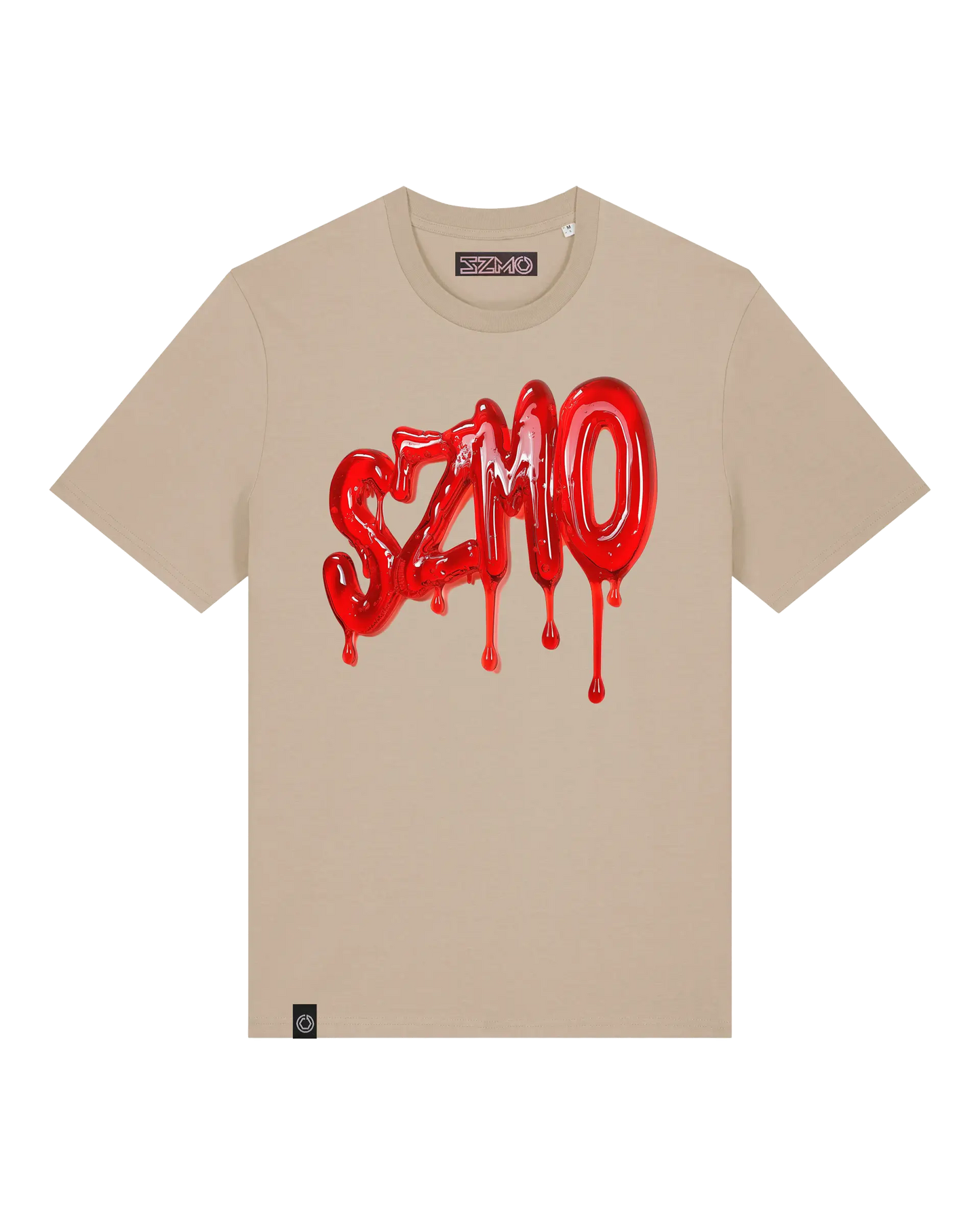 SZMO R34 Skyline Rückleuchten T-Shirt Dust JDM Vorderansicht Detail