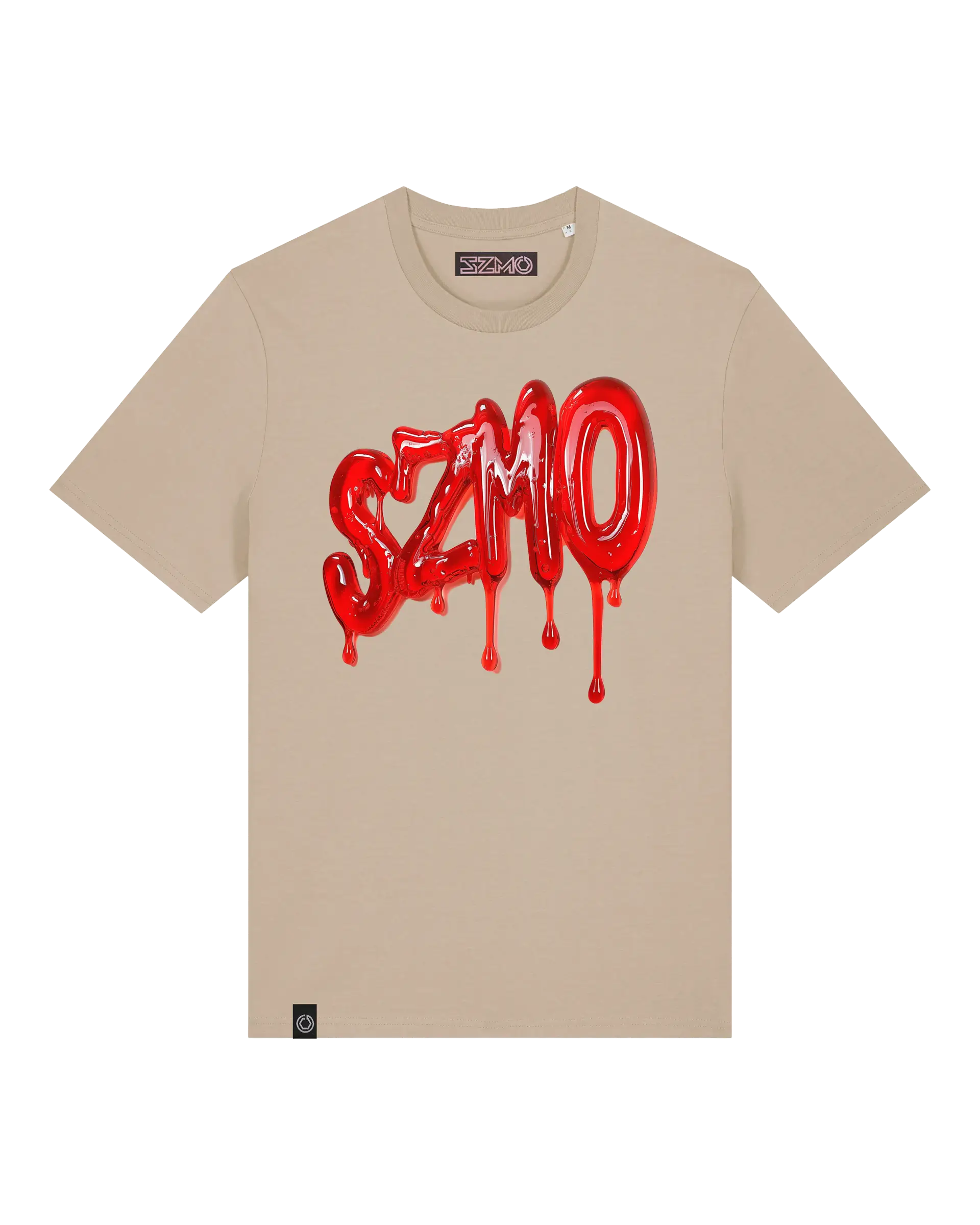 SZMO R34 Skyline Rückleuchten T-Shirt Dust JDM Vorderansicht Detail