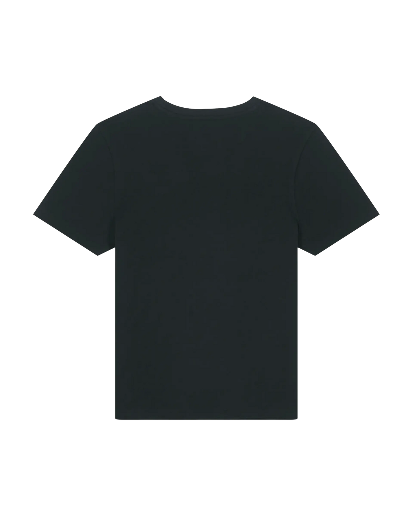 SZMO Neon Logo Damen T-Shirt Schwarz leuchtender Print Cargirl Rückansicht Detail