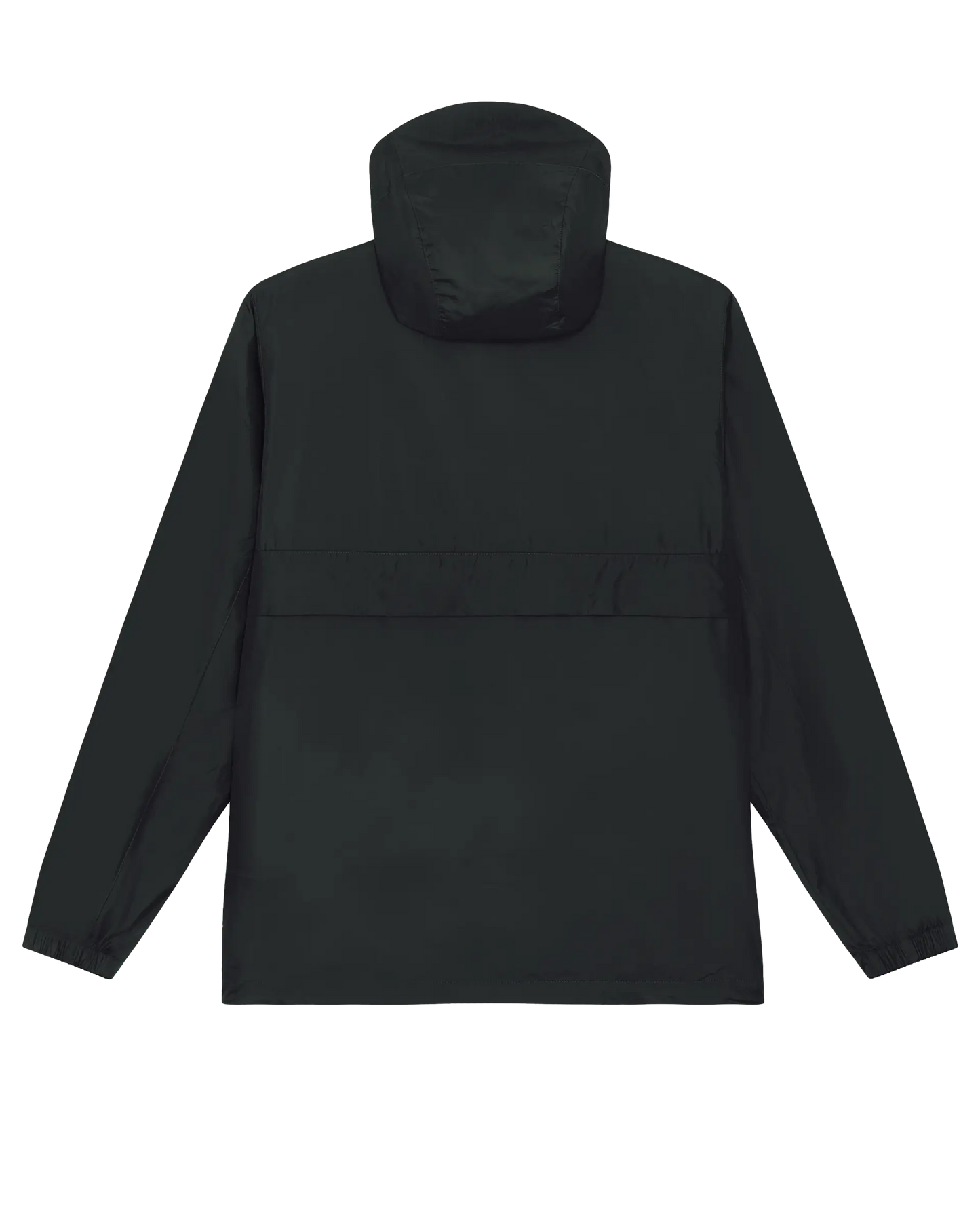 SZMO Windbreaker Neon Logo Schwarz Regenjacke Automotive Fashion Rckansicht Detail