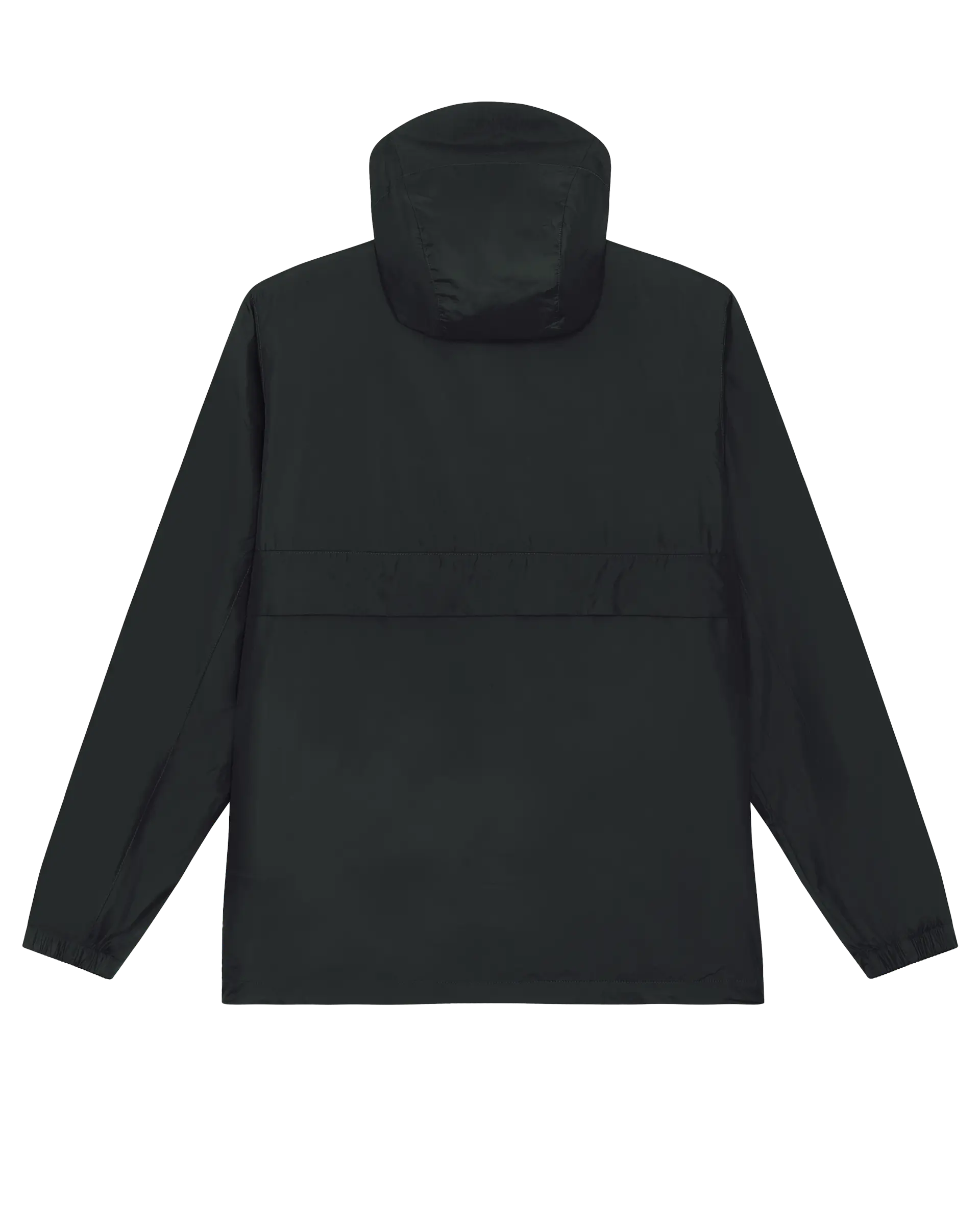 SZMO Windbreaker Neon Logo Schwarz Regenjacke Automotive Fashion Rckansicht Detail