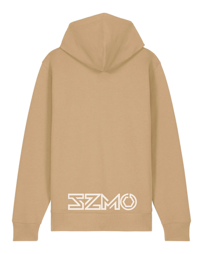 SZMO Zip Hoodie Reißverschluss Automotive Fashion Logo Rückansicht Detail