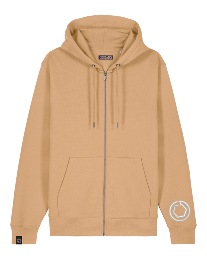 SZMO Zip Hoodie Reißverschluss Automotive Fashion Logo Vorderansicht Detail